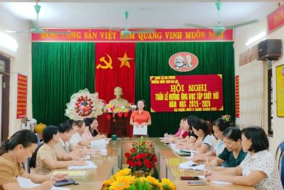 Phát động Tuần lễ học tập suốt đời 2025. Trường MN Gia Lạc.